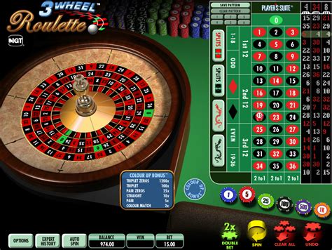 Jogue Three Wheel Roulette online